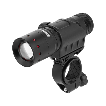 Rebel LED sprednja kolesarska luč 3W 50m 180lm IP20 svetilka 3xAAA