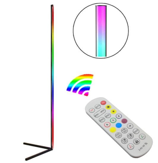 zd81 kotna svetilka 140cm rgb + bt