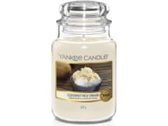 Yankee Candle Klasična Dišeča sveča v steklu velika Coconut Rice Cream 623 g
