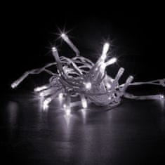 Family Christmas LED zavesa 100 LED 2,2m IP44 bela barva svetlobe