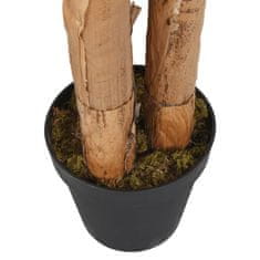 Vidaxl Umetni bananovec 19 listov 180 cm zelen
