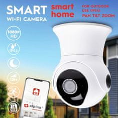Alpina Pametna IP kamera WiFi zunanja HD 1080p ED-226465