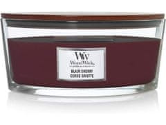 Woodwick Dišeča sveča z lesenim krakom Elipsa Elipsa Black Cherry 453,6 g