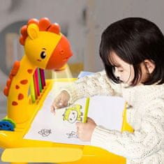 MG Drawing Giraffe projektor za risanje, rumena