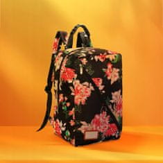 MG Bcross nahrbtnik z vgrajenim USB kablom 20L, pink flowers