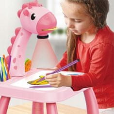 MG Drawing Giraffe projektor za risanje, roza
