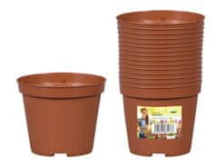 TERAKOTA lonček za sadike d8cm 15pcs