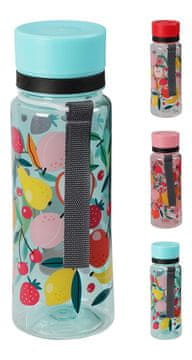 Steklenica za pitje 600 ml s plastično zanko