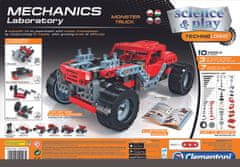 Clementoni Science&amp;Play Mehanski laboratorij Monster truck 10v1
