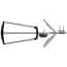 STRONG digitalna antena DVB-T/T2 SRT ANT 200/ filter LTE/ 5V adapter (USB)/ zunanja/ UHF 18 - 20 dB/ 470 - 790 MHz