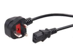 Maclean MCTV-805 42159 Napajalni kabel 3-pinski 1m vtič GB