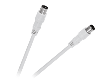 slomart Kabel TV - VIDEO, beli, 15m