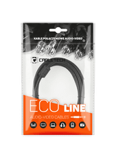Cabletech kabelski priključek jack 3.5 - 2rca 1.0m cabletech eco-line