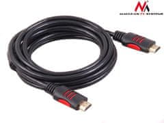 Maclean mctv-814 42189 kabel hdmi-hdmi 5m v1.4 30awg kabel s feritnimi filtri