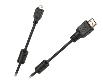 Cabletech Kabel HDMI tip A vtič - mikro HDMI tip D vtič Cabletech ekonomičen