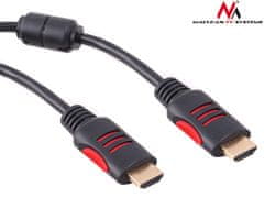 Maclean mctv-814 42189 kabel hdmi-hdmi 5m v1.4 30awg kabel s feritnimi filtri