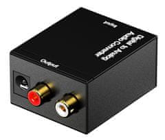 ak319 audio konwerter spdif + kabel opt