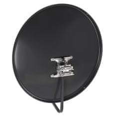 Maclean satelitska antena sistema maclean tv, fosfatno jeklo, grafit, 65 cm, mctv-926