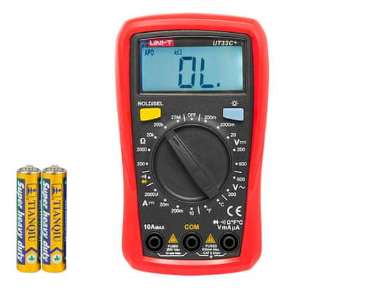 Blow 5019# ut33c+ uni-t meter