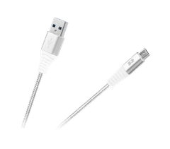 Rebel kabel usb - usb micro rebel 100 cm bela