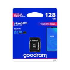 shumee Pomnilniška kartica Goodram microSD 128 GB Class 10 UHS-I SD Adapter