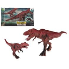 Komplet 2 dinozavrov