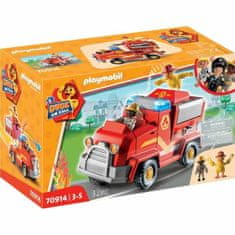 Playmobil Playset Playmobil Duck on Call Fire Department Emergency Vehicle