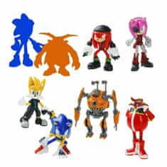 Sonic Številke postavljene Sonic 8 kosov 6,5 cm