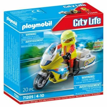 Playmobil Igralni komplet Vozni park Playmobil 71205 Motor 20 Kosi