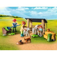 Playmobil Playset Playmobil 71248 Country Furnished House with Barrow and Cow 137 Kosi