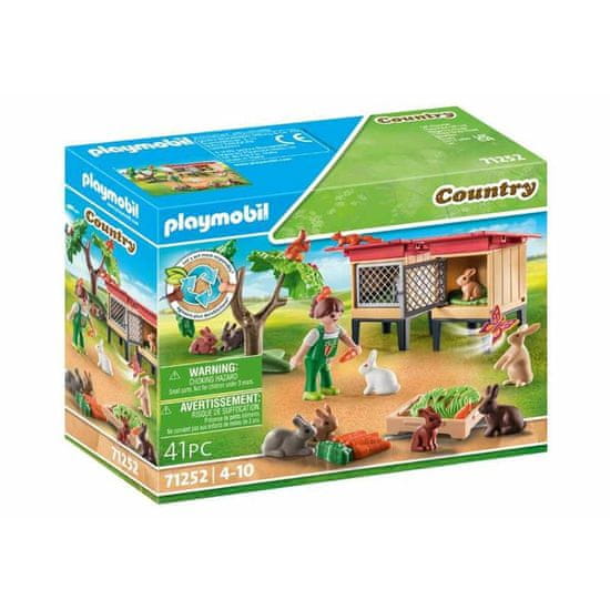 Playmobil Playset Playmobil 71252 Country Rabbit Hutch 41 Kosi