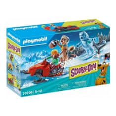 Playmobil Playset Scooby Doo Adventure with Snow Ghost Playmobil 70706 (46 pcs)