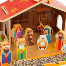 Colorbaby Set lutk Colorbaby Nativity Scene 20 Kosi