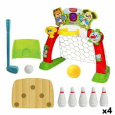 Winfun Center dejavnosti Winfun Multišport 4 v 1 4 kosov 59 x 52,5 x 28 cm