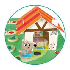 Didaktična igra Goula Little Red Ridding Hood 9 Kosi