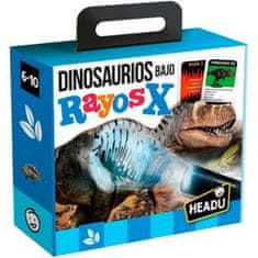 Headu Izobraževalni komplet za otroke HEADU Dinosaurios Rayos X (4 kosov)