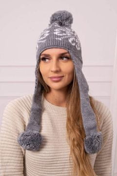 Kesi Ženska kapa Eira temno siva