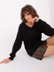 Badu Klasičen ženski pulover Magagani črna Universal