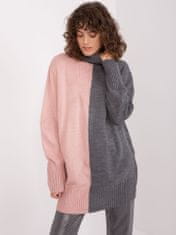 Badu Klasičen ženski pulover Closta sivo-roza Universal