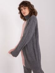Badu Klasičen ženski pulover Closta sivo-roza Universal