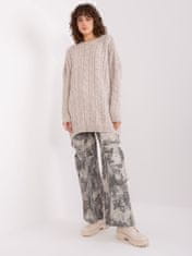 Badu Klasičen ženski pulover Xilenge bež Universal