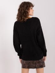 Badu Klasičen ženski pulover Magagani črna Universal