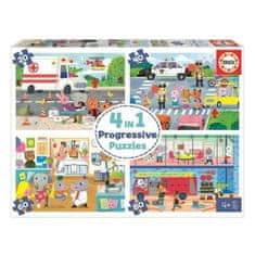 Educa Sestavljanka Puzzle Educa 20-40-60-80 Živali (48 pcs)