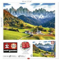 Educa Sestavljanka Puzzle Educa Autumn in the Dolomites 2000 Kosi