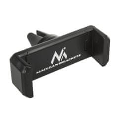 Maclean maclean držalo za telefon v avtomobilu, univerzalno, za prezračevalno rešetko, min/max razmik: 54/87mm material: abs, mc-321