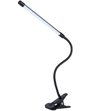 aptel USB 20 LED gibljiva namizna svetilka črna 63cm črna