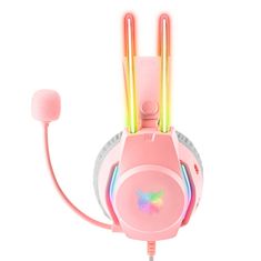 onikuma x26 pink gaming slušalke