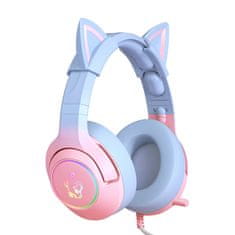 Onikuma Gaming slušalke ONIKUMA K9 Pink/Blue