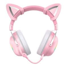 igralne slušalke onikuma b20 pink