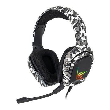 Havit igralne slušalke havit h653d camouflage white